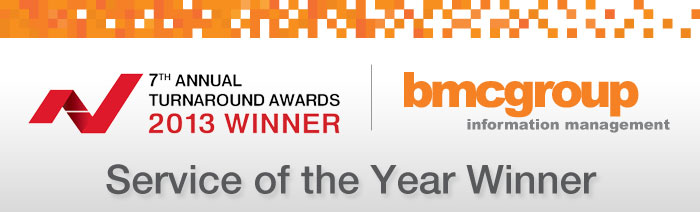 BMC Group Announced as Service of the Year Provider